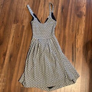 Cute summer dress with open back detail.